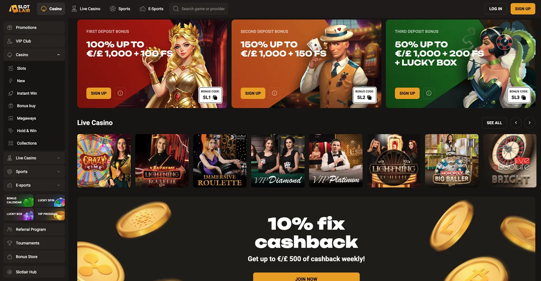 Slotlair Casino2.webp